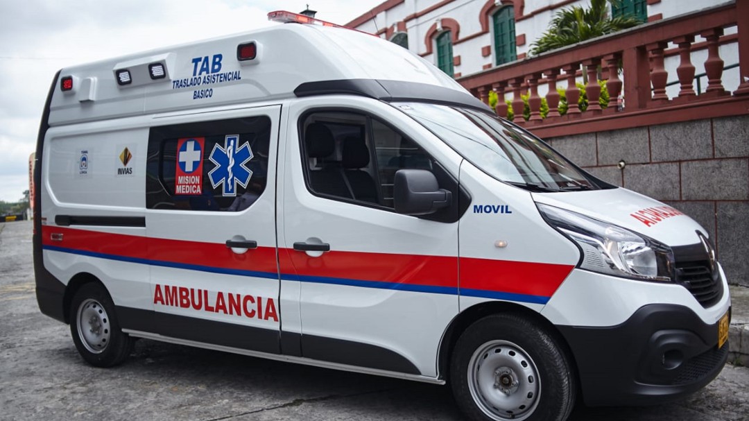 Invías realizó entrega de ambulancia al Hospital la Misericordia de Calarcá