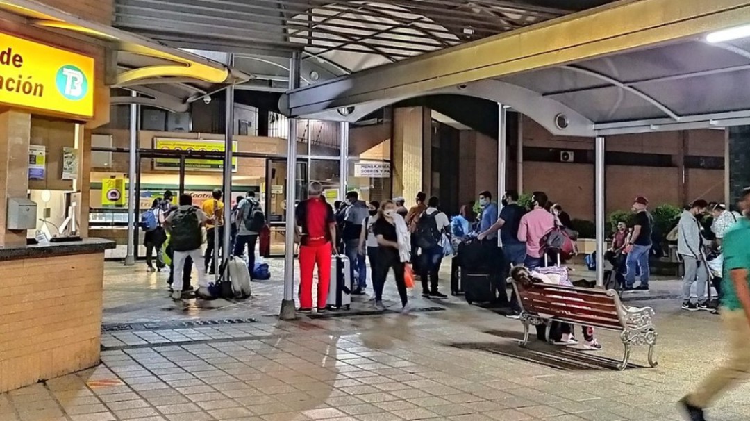 Más de 20 mil pasajeros para Navidad en la Terminal de Transporte