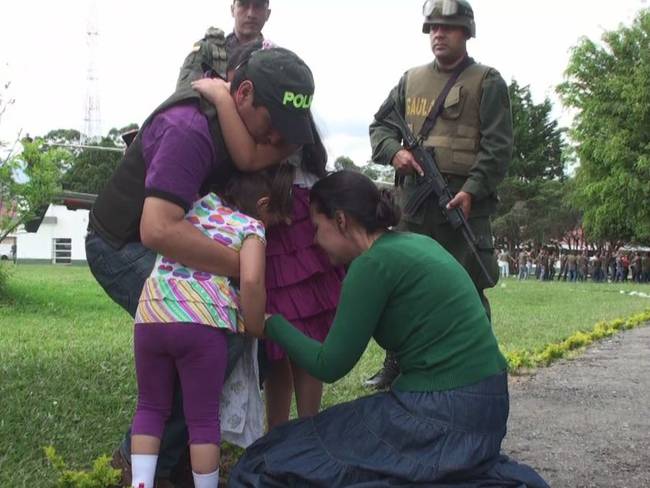 300 desplazados por el conflicto armado en Almaguer, Cauca