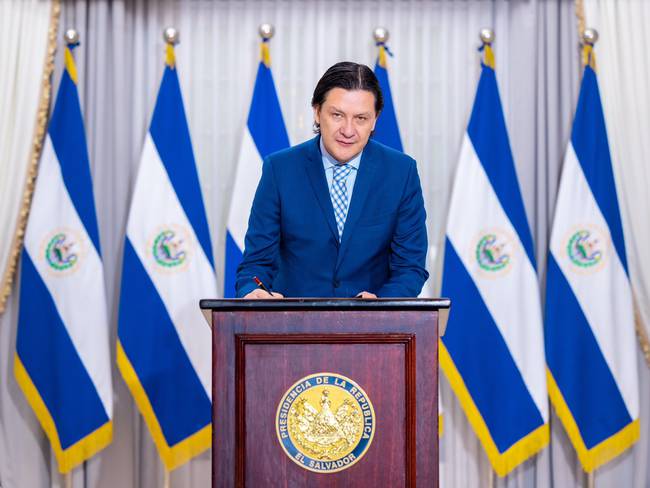 El abogado colombiano Andrés Guzmán Caballero, designado como comisionado presidencial de Derechos Humanos y libertad de expresión en El Salvador.  
(Foto: Cortesía Presidencia El Salvador)