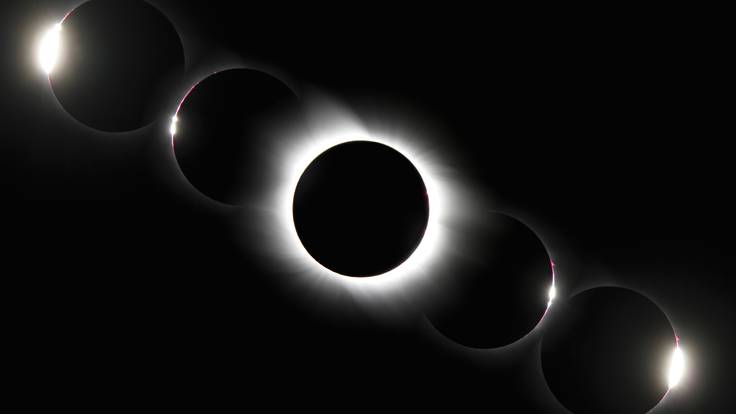 ¿Qué tipo de eclipse será el del 8 de abril del 2024? Explicación de este fenómeno  (Getty Images)