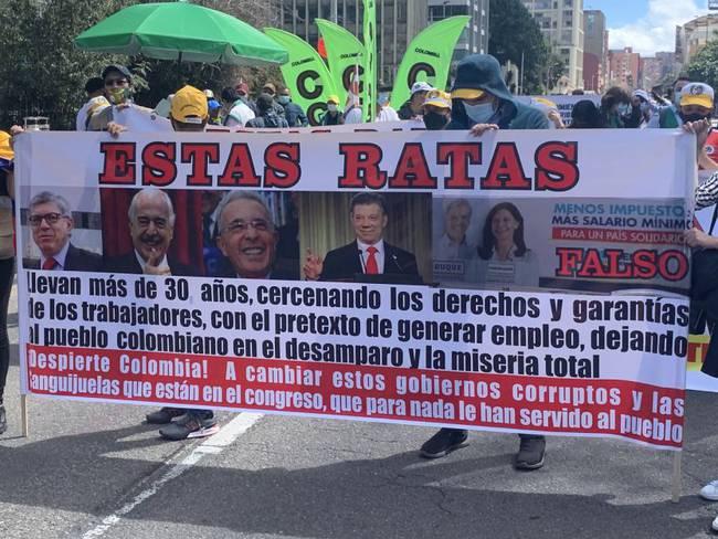 Estos son los puntos de concentración para marchas este 20 de julio en Bogotá