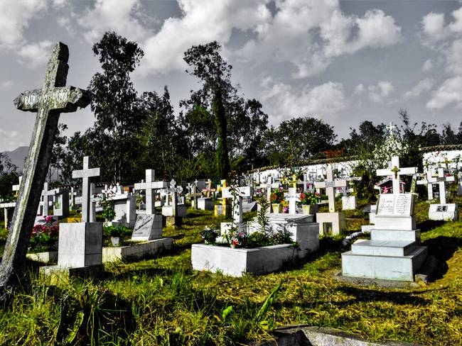 Cementerio en Colombia imagen de referencia. Foto: Getty Images.