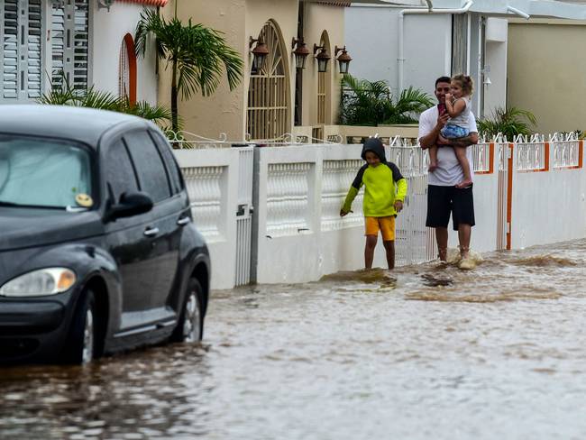 Inundaciones en Puerto Rico.