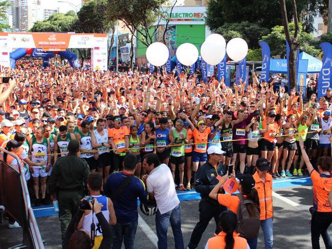 Cierres viales durante la Media Maratón de Bucaramanga // Archivo