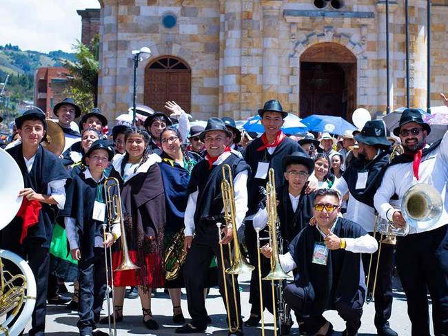 Cumbia y otras músicas del caribe en el Concurso Nacional de Bandas de Paipa