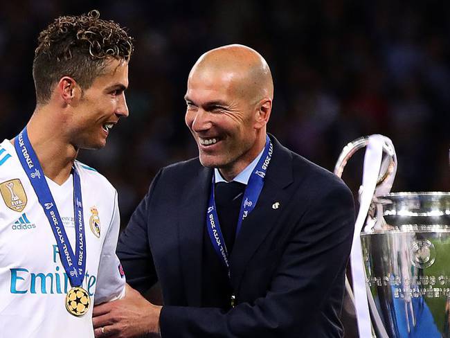 Cristiano Ronaldo y Zidane