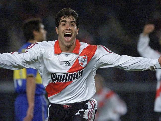Juan Pablo Ángel y su recuerdo del primer gol ante Boca Juniors