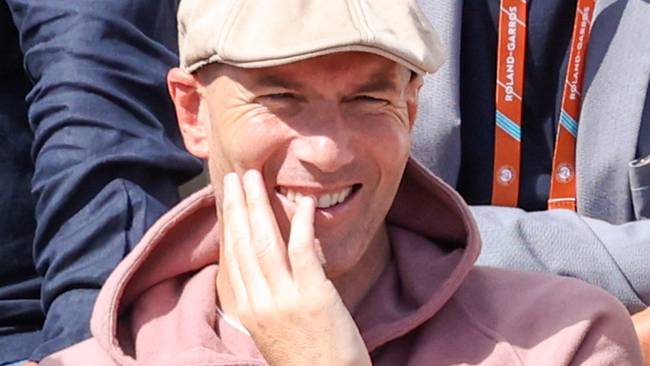 Zinedine Zidane, tres veces campeón de la Liga de Campeones como técnico del Real Madrid.