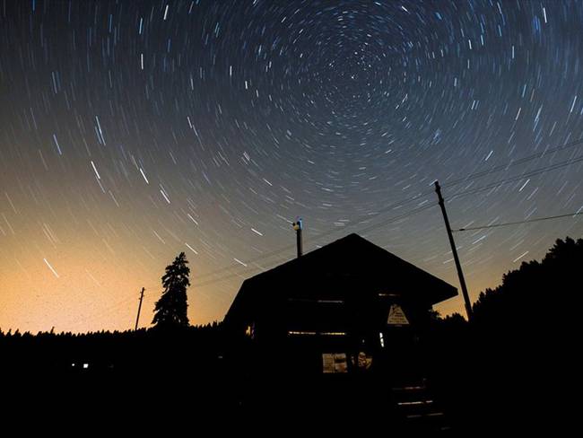 La noche del 12 al 13 de agosto se podrá observar &quot;estrellas fugaces&quot;. Foto: Agencia EFE