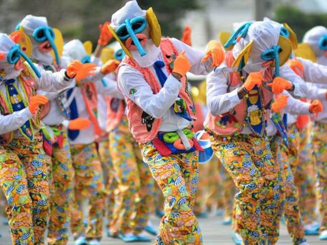 Carnaval de Barranquilla. Foto: Getty Images / VIZZOR IMAGE