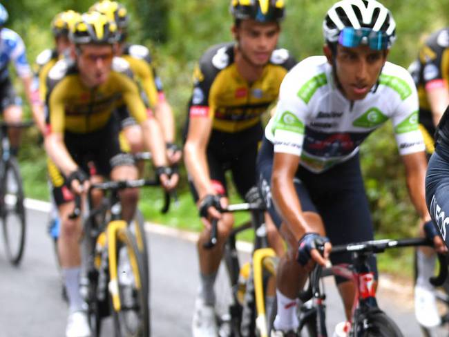 Egan Bernal en la etapa 17 de La Vuelta España 2021