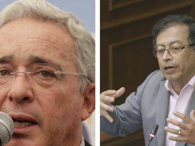 Uribe y Petro se ‘agarraron’ en la plenaria por las objeciones a la JEP