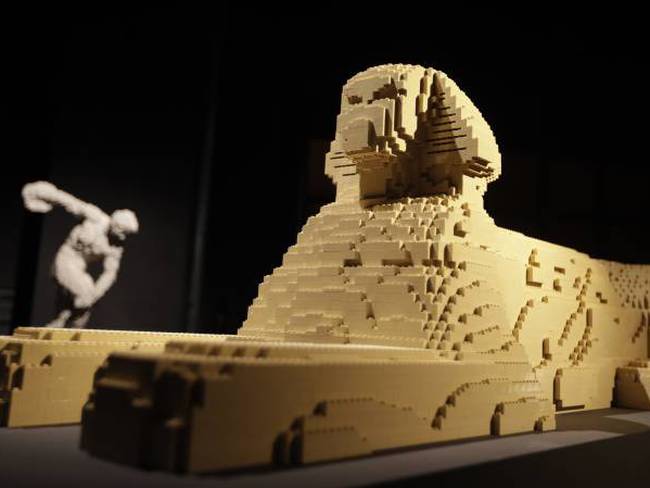 [Fotos] Las increíbles esculturas de Lego en Milán