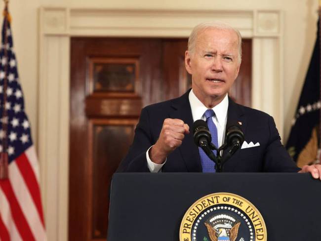 El presidente Biden defendió los derechos de las mujeres. Foto: Getty