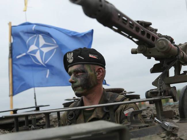 Tropas de la OTAN en Europa.                          Foto: Getty 
