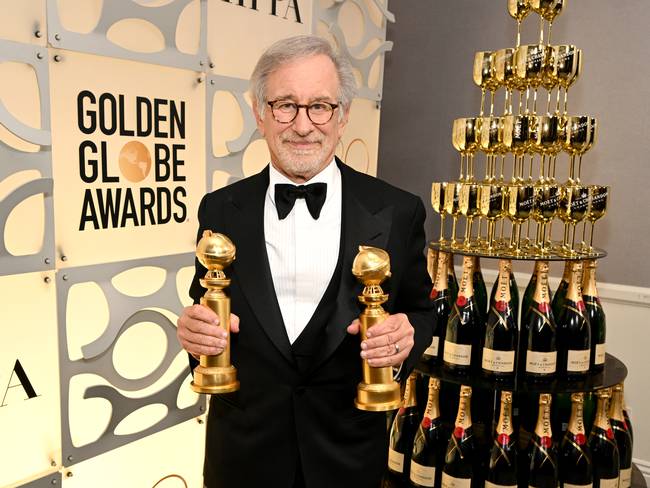 Steven Spielberg ganador en los Globos de Oro / Foto: GettyImages