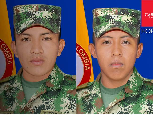 Reginaldo Ceballos familiar de los soldados Fabio Epinayu y José Pushaina Epieyu