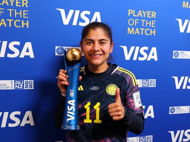 Catalina Usme fue elegida como mejor jugadora del partido ante Jamaica. (Photo by Mackenzie Sweetnam - FIFA/FIFA via Getty Images)