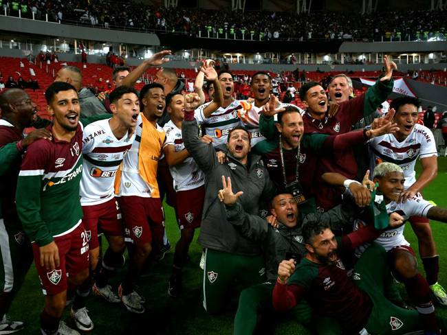 Fluminense clasifica a la final de la Copa Libertadores (Photo by MAURO PIMENTEL/AFP via Getty Images)