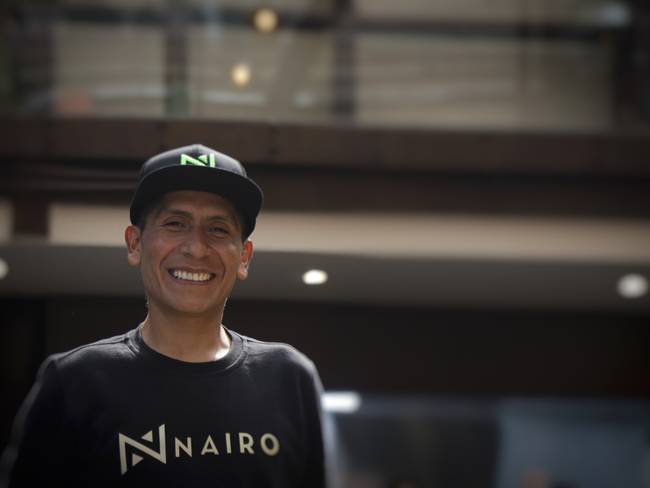 Nairo Quintana, ciclista colombiano. (Colprensa - Álvaro Tavera)