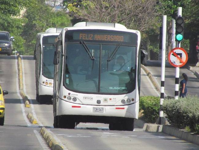 Foto: Sistema de Transporte Masivo Transmetro | Cortesía: Área Metropolitana de Barranquilla (AMB)