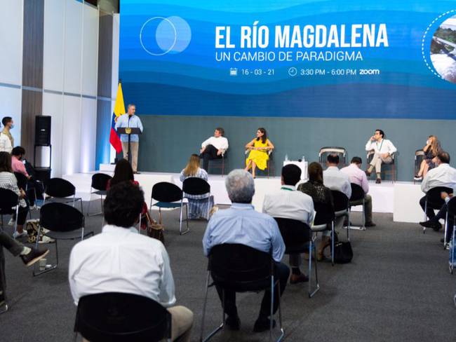 Uno de los eventos durante la Asamblea del BID en Barranquilla.