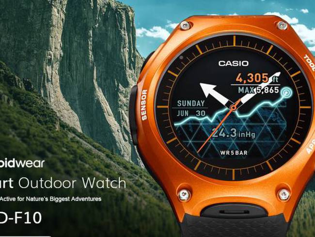 Casio incursiona en el mercado de los 'smartwatch' Casio