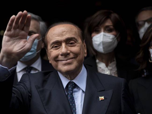 El político italiano Silvio Berlusconi
