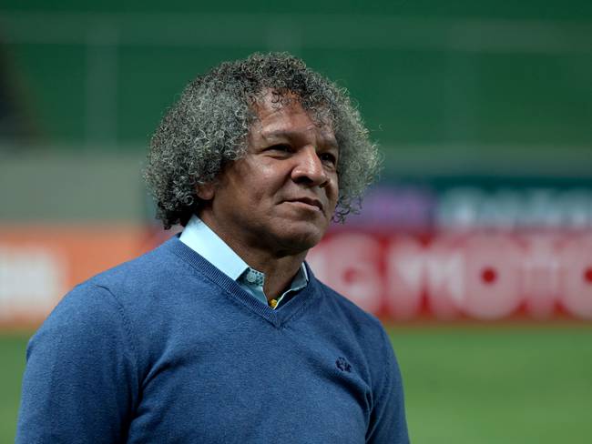 Alberto Gamero, director técnico de Millonarios. (Photo by DOUGLAS MAGNO / AFP) (Photo by DOUGLAS MAGNO/AFP via Getty Images)