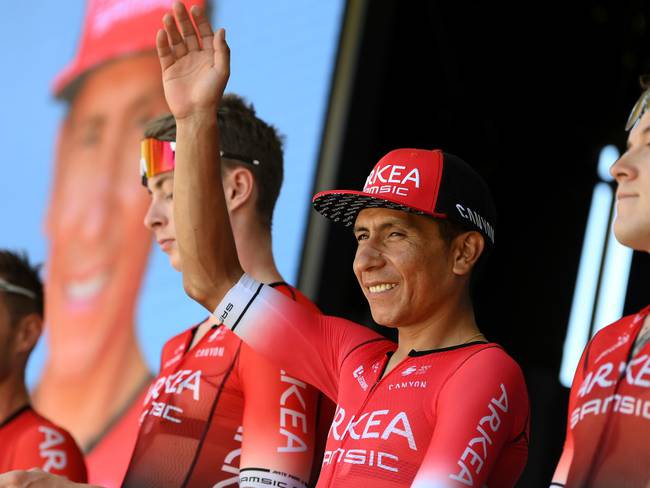 Nairo Quintana habla de sus objetivos para La Vuelta,  su renovación con el Arkea y más