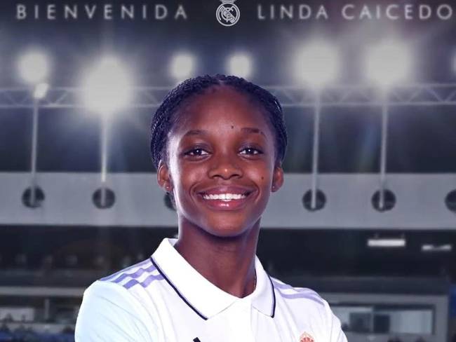 Linda Caicedo, nueva jugadora del Real Madrid / Foto: Real Madrid
