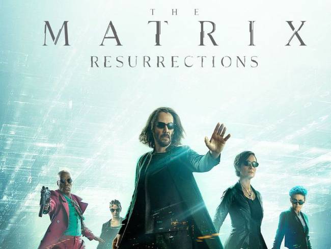 Poster promocional de Matrix Resurrections