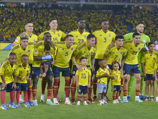 Once inicial de la Selección Colombia ante Brasil. (Photo by Gabriel Aponte/Getty Images)