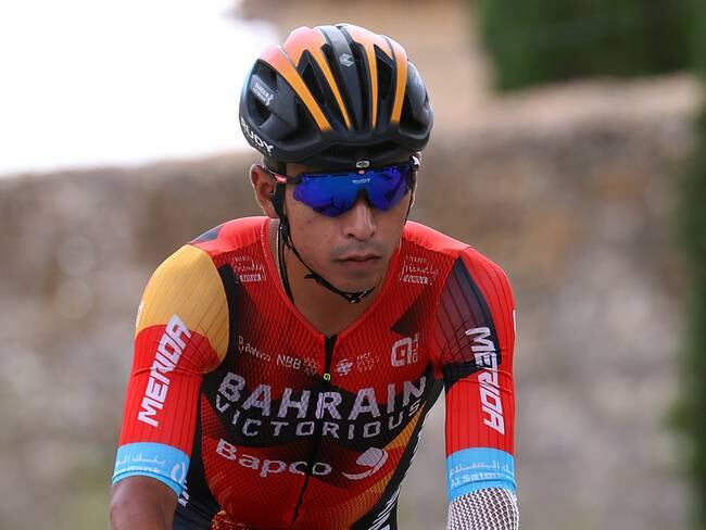 Santiago Buitrago Sanchez en La Vuelta (Photo by Alexander Hassenstein/Getty Images)