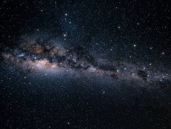 Vista de la Vía Láctea desde Namibia.               Foto: Getty 