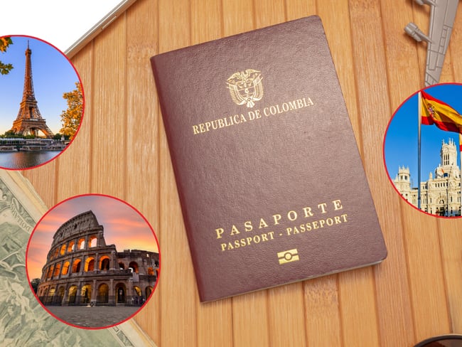 Pasaporte colombiano (Getty Images)