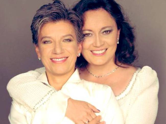 Claudia López y Angélica Lozano. 