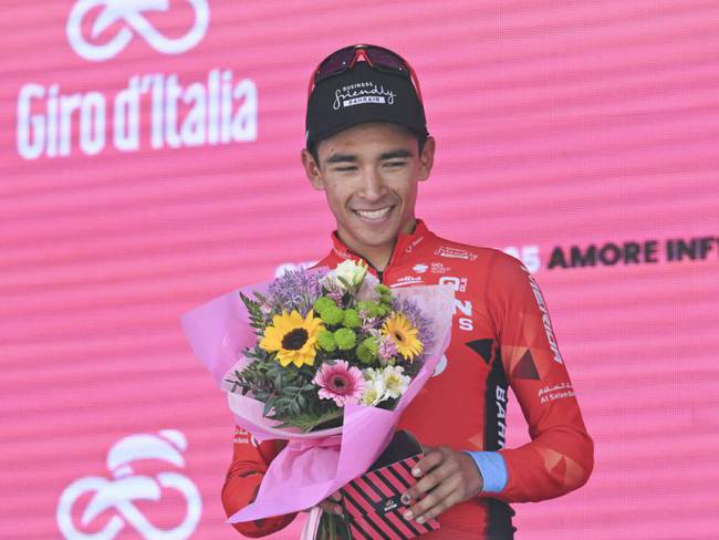 Santiago Buitrago habló de su éxito en la Vuelta a Andalucía