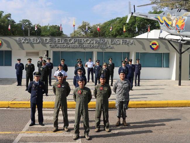 Comando Aéreo de Combate en Melgar, Tolima