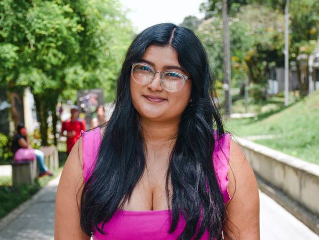 Laura Fernanda Cabrera, estudiante Uniquindío