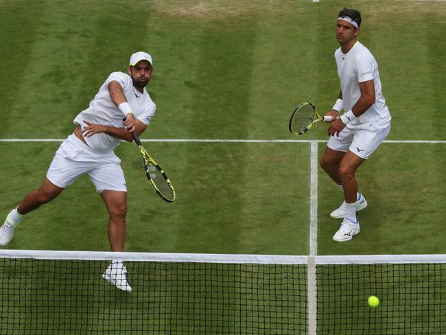 Juan Sebastián Cabal y Robert Farah clasificaron por segunda oportunidad a semifinales de Wimbledon.