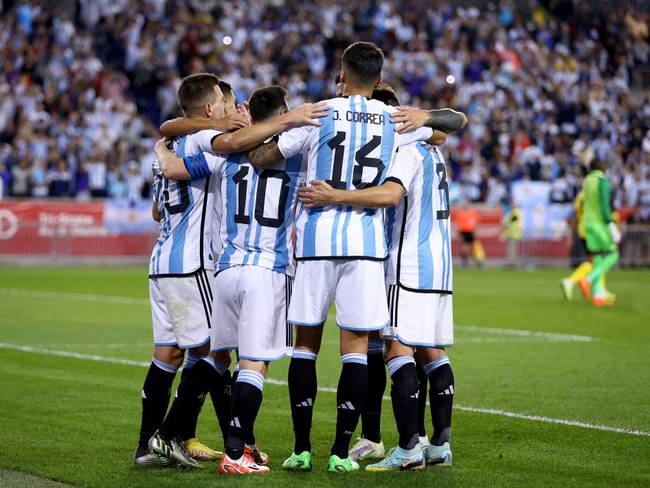 Selección Argentina (Foto por Elsa/Getty Images)