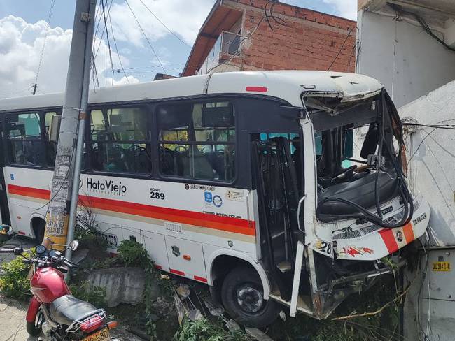Accidente en Bello- foto Denuncias Antioquia