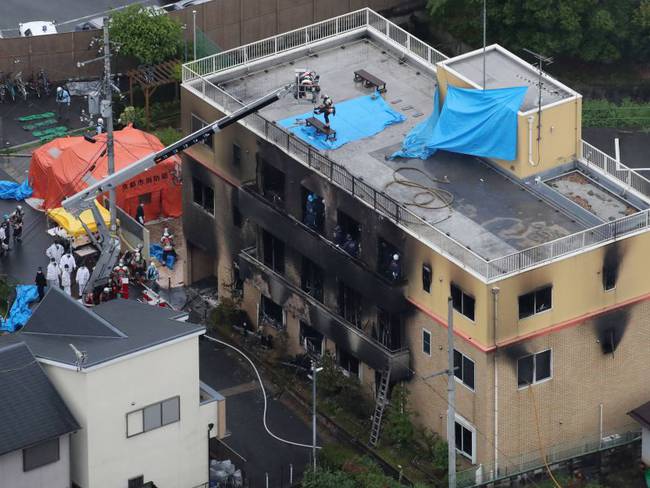 Fans se unen para ayudar a Kyoto Animation tras incendio