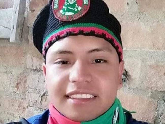 Acín pidió investigar el asesinato de Jorge Eliecer Mejía de 25 años de edad, integrante de la Guardia en el Resguardo de La Concepción, municipio de Santander de Quilichao.