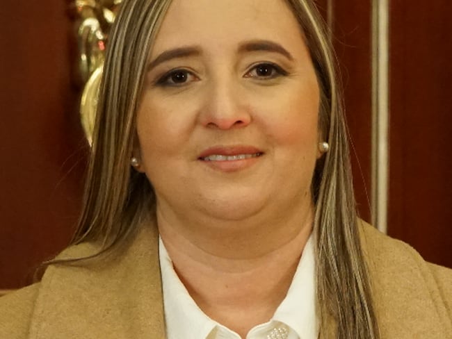 Maria Eugenia Lopera Monsalve - la congresista.
Foto tomada de la página web https://www.camara.gov.co/