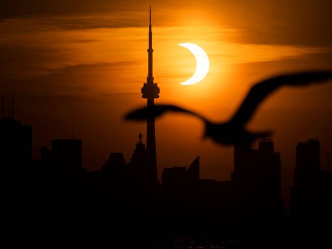 Eclipse solar 2021 // Foto: Getty Images
