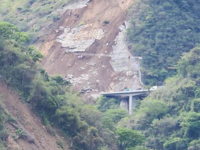 Derrumbe Pacífico 1 Antioquia- foto cortesía