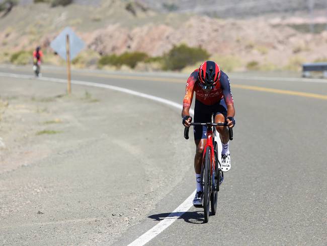 Egan Bernal, hasta la quinta etapa de al Vuelta a San Juan, marchaba quinto en la clasificación general. (Photo by Maximiliano Blanco/Getty Images)
